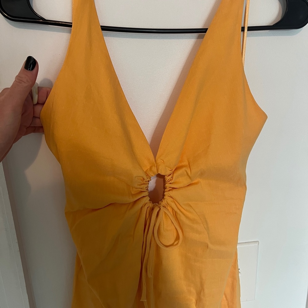 Zara Halter Midi Dress - Picture 4 of 8